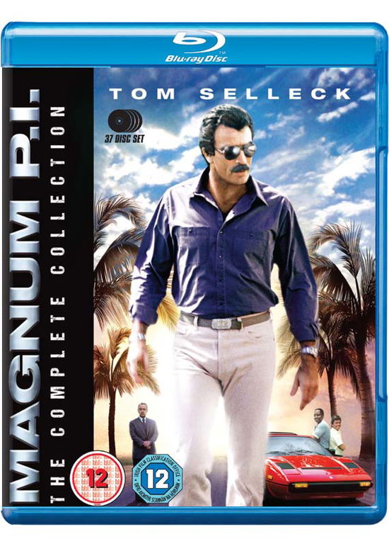 Cover for Magnum P. I.  the Complete Collecti · Magnum PI (Original) Seasons 1 to 8 Complete Collection (Blu-ray) (2016)