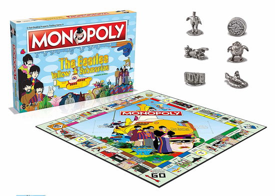 Yellow Submarine Monopoly - The Beatles - Brädspel - HASBRO GAMING - 5036905032711 - 12 maj 2018