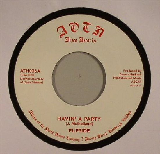 Cover for Flipside · Havin' A Party (7&quot;) (2016)