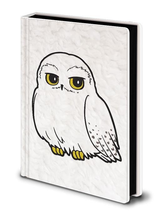 A5 Premium Harry Potter Hedwig Fluffy (Premium notebooks) - P.Derive - Produtos - Pyramid - 5051265726711 - 24 de abril de 2019
