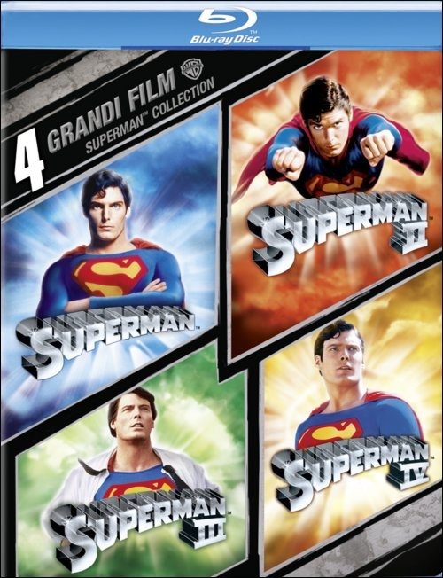 Cover for Superman · 4 Grandi Film (Blu-ray) (2022)