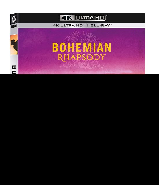 Cover for Lucy Boynton,tom Hollander,rami Malek · Bohemian Rhapsody (Blu-ray 4k Ultra Hd+blu-ray) (Blu-ray) (2019)