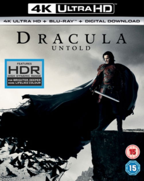 Cover for Dracula Untold (4K Ultra HD) (2017)