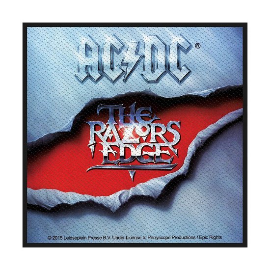 Cover for AC/DC · AC/DC Standard Patch: The Razors Edge (Loose) (Patch) (2019)