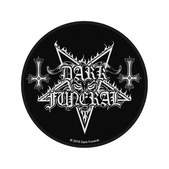 Dark Funeral Standard Woven Patch: Circular Logo - Dark Funeral - Merchandise - PHD - 5055339775711 - 19. august 2019