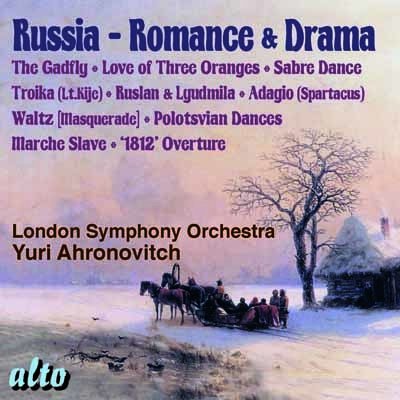 Cover for Yuri Ahronovitch / London Symphony Orchestra · Russia: Romance &amp; Drama (CD) (2019)