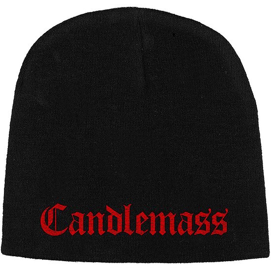 Candlemass Unisex Beanie Hat: Logo - Candlemass - Mercancía -  - 5056365708711 - 
