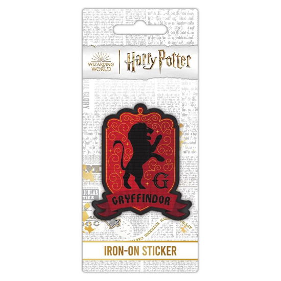 Harry Potter (Gryffindor) Iron-On Sticker - Harry Potter: Pyramid - Koopwaar -  - 5056480340711 - 