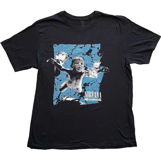 Nirvana Unisex T-Shirt: Nevermind Cracked - Nirvana - Merchandise -  - 5056561025711 - 