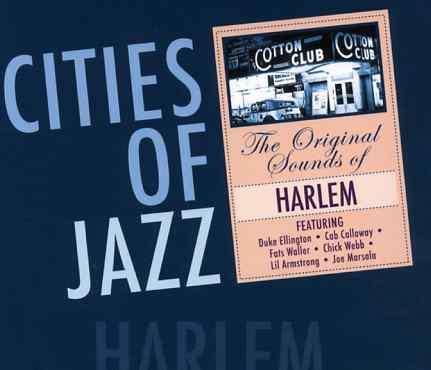 Cover for Various Artists · CITIES OF JAZZ-HARLEM:Duke Ellington,Cab Calloway,Fats Waller... (CD)