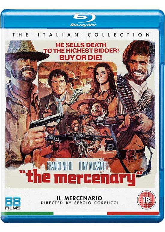 Cover for The Mercenary (Blu-Ray) (2018)