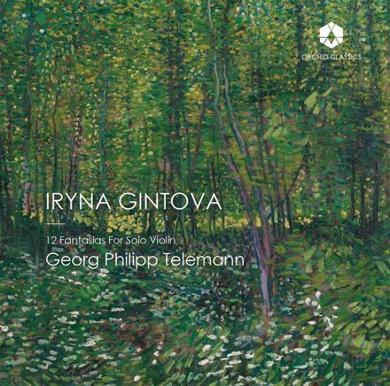 Cover for Gintova · Telemann: 12 Fantasias For Solo Violin (CD) (2021)