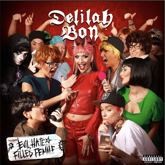 Cover for Delilah Bon · Evil Hate Filled Female (LP) (2024)