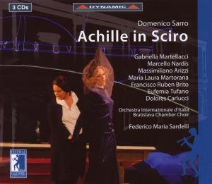 Achille in Sciro Dramma in Musica in 3 Acts - Sarro / Martellacci / Nardis / Arizzi / Sardelli - Musiikki - DYN - 8007144605711 - tiistai 29. heinäkuuta 2008