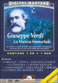 Cover for Giuseppe Verdi · La Musica Immortale (CD/DVD)