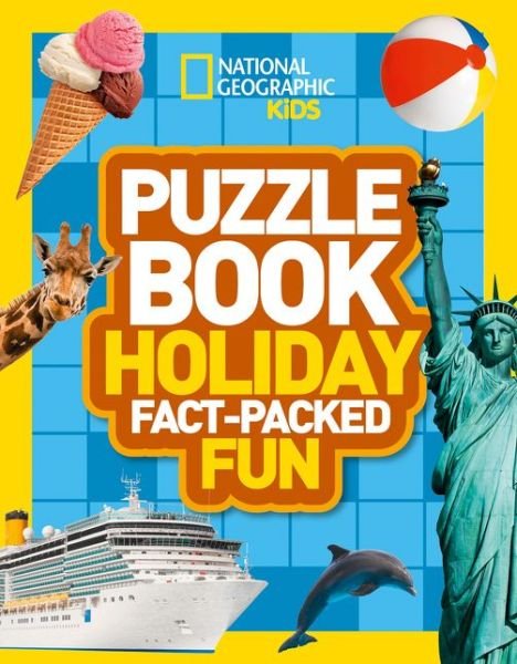 Cover for National Geographic Kids · Puzzle Book Holiday: Brain-Tickling Quizzes, Sudokus, Crosswords and Wordsearches - National Geographic Kids (Paperback Bog) (2018)