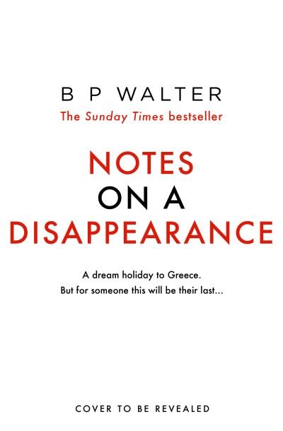 Cover for B P Walter · Notes on a Murder (Paperback Book) (2023)