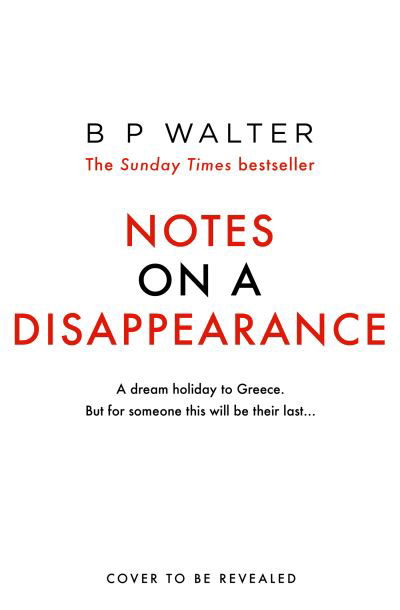 Notes on a Murder - B P Walter - Books - HarperCollins Publishers - 9780008618711 - November 23, 2023