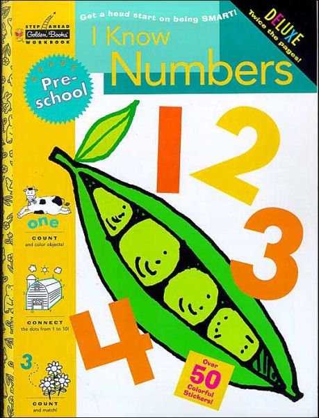 Cover for Golden Books · I Know Numbers (Preschool) - Step Ahead (Paperback Book) [Workbook edition] (1999)