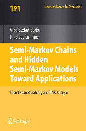Cover for Vlad Stefan Barbu · Semi-Markov Chains and Hidden Semi-Markov Models toward Applications: Their Use in Reliability and DNA Analysis - Lecture Notes in Statistics (Pocketbok) [2008 edition] (2008)