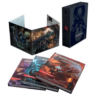Dungeons & Dragons RPG Core Rulebooks Gift Set spa - Dungeons & Dragons - Merchandise -  - 9780786967711 - October 26, 2021