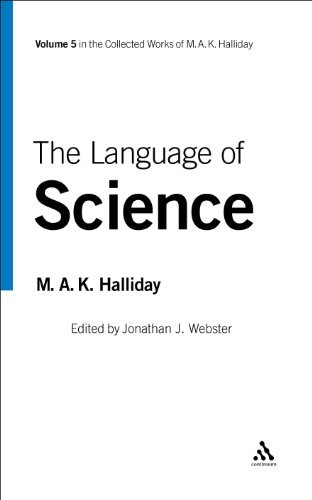 Cover for Jonathan J. Webster · The Language of Science: Volume 5 (Collected Works M a Halliday) (Hardcover Book) (2004)