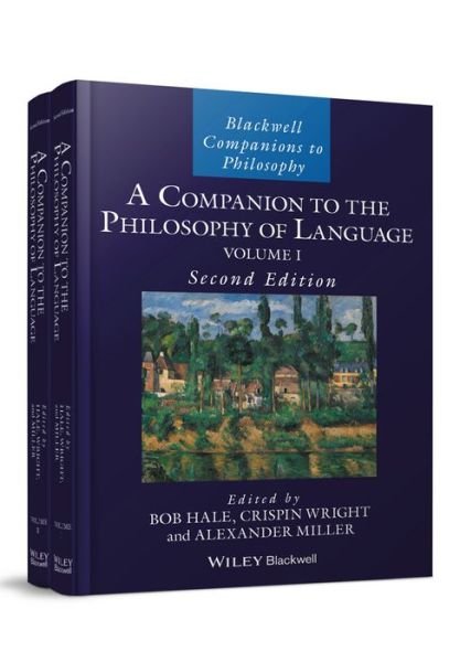 Cover for B Hale · A Companion to the Philosophy of Language, 2 Volume Set - Blackwell Companions to Philosophy (Hardcover bog) (2017)