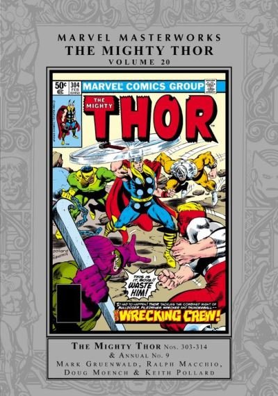 Cover for Mark Gruenwald · Marvel Masterworks: The Mighty Thor Vol. 20 (Hardcover Book) (2021)