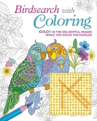 Cover for Eric Saunders · Birdsearch with Coloring (Book) (2022)