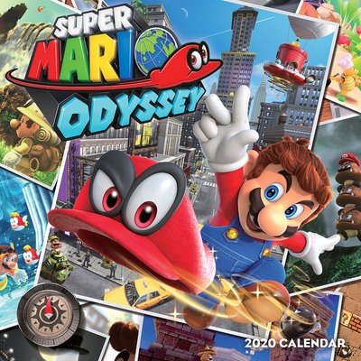 Super Mario Odyssey 2020 Wall Calendar - Pokemon - Merchandise - Abrams - 9781419736711 - 30. juli 2019