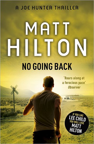 Cover for Matt Hilton · No Going Back - Joe Hunter (Pocketbok) (2012)