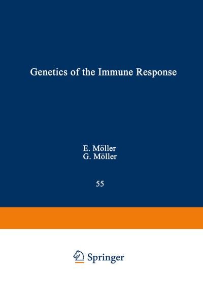 Cover for Erna Moller · Genetics of the Immune Response - Nobel Foundation Symposia (Paperback Book) [Softcover reprint of the original 1st ed. 1983 edition] (2012)
