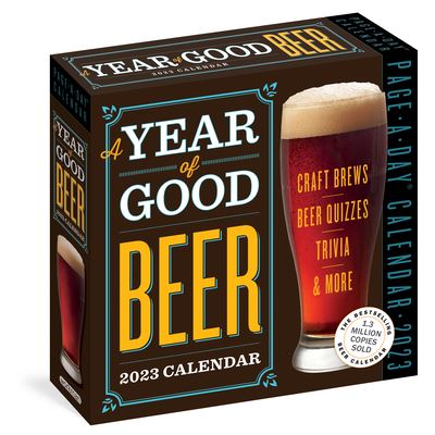 Cover for Workman Calendars · A Year of Good Beer Page-A-Day Calendar 2023 (Calendar) (2022)