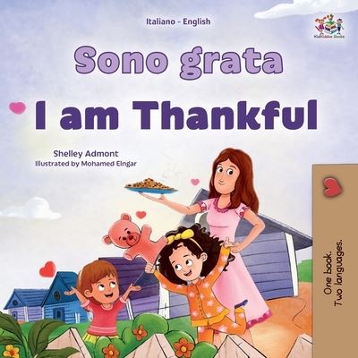 Cover for Shelley Admont · I Am Thankful (Italian English Bilingual Children's Book) (Bok) (2023)