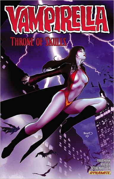 Cover for Eric Trautmann · Vampirella Volume 3: Throne of Skulls - VAMPIRELLA TP (Paperback Book) (2013)