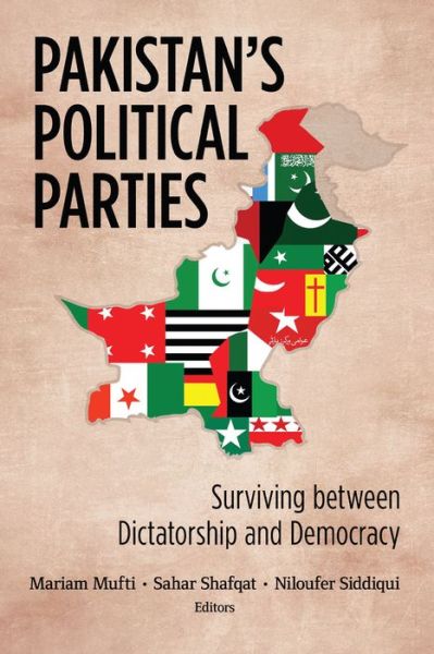 Cover for Pakistan's Political Parties: Surviving between Dictatorship and Democracy - South Asia in World Affairs series (Paperback Bog) (2020)
