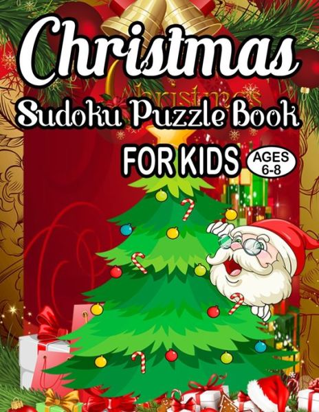 Cover for Rainbow Publishing · Christmas Sudoku Puzzle Book For Kids Ages 6-8 (Paperback Book) (2019)