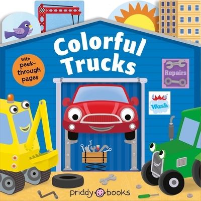 Cover for Roger Priddy · Tiny Tots Peep-Through: Colorful Trucks (Board book) (2021)