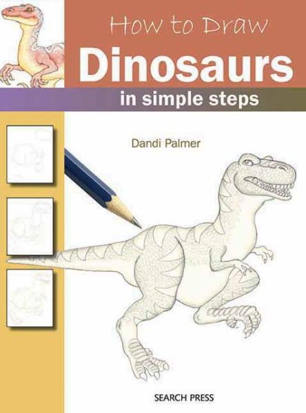 Cover for Dandi Palmer · How to Draw: Dinosaurs: In Simple Steps - How to Draw (Paperback Book) (2012)
