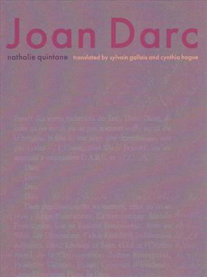 Cover for Nathalie Quintane · Joan Darc (Paperback Book) (2018)