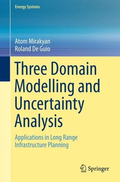 Cover for Atom Mirakyan · Three Domain Modelling and Uncertainty Analysis: Applications in Long Range Infrastructure Planning - Energy Systems (Innbunden bok) [2015 edition] (2015)