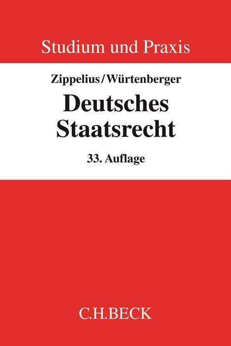 Cover for Zippelius · Deutsches Staatsrecht (Book)