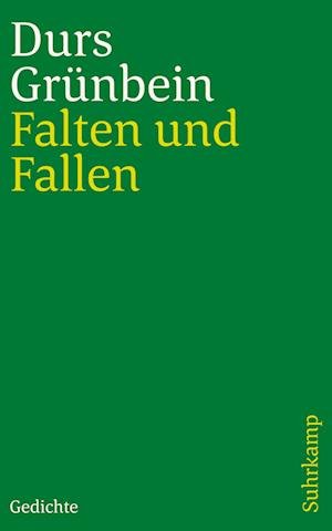 Cover for Durs Grünbein · Falten und Fallen (Bog) (2022)