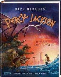 Cover for Riordan · Percy Jackson - Diebe im Olymp (Buch)