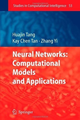 Cover for Huajin Tang · Neural Networks: Computational Models and Applications - Studies in Computational Intelligence (Pocketbok) [1st Ed. Softcover of Orig. Ed. 2007 edition] (2010)