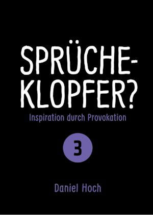 Cover for Hoch · Sprücheklopfer? (Bok)