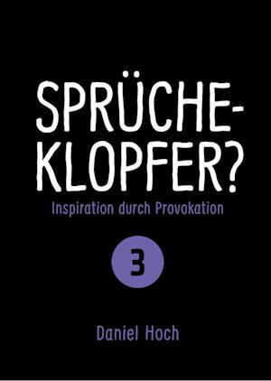 Cover for Hoch · Sprücheklopfer? (Book)