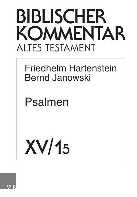 Cover for Friedhelm Hartenstein · BK,AT 15,5 Hartenstein:Psalmen (Book) (2022)