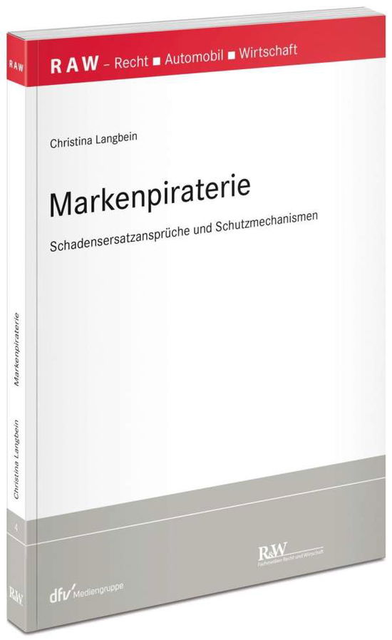 Cover for Langbein · Markenpiraterie (Book)