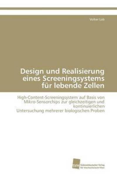 Cover for Lob · Design und Realisierung eines Scree (Book) (2009)